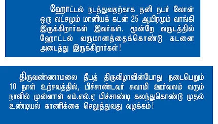 உண்மை.. உழைப்பு... உணவகம்!
