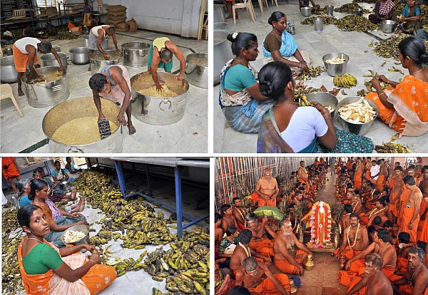 பழநியப்ப சுவாமிக்கு...பஞ்சாமிர்த அபிஷேகம்!