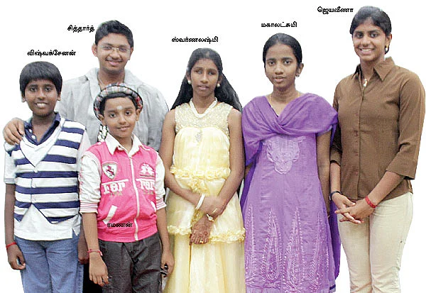 ஒரு மேடை...ஆறு நட்சத்திரங்கள் !