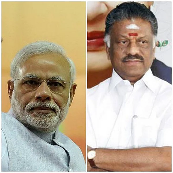 பிரதமர் மோடிக்கு வாழ்த்து தெரிவித்த ஓ.பன்னீர்செல்வம்..!