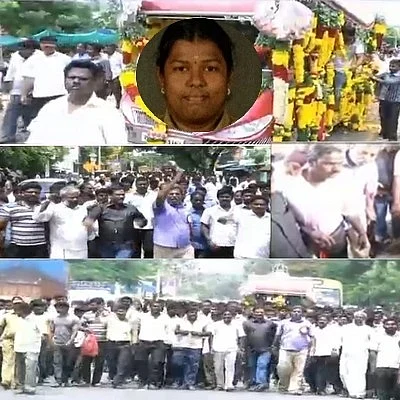 சொந்த ஊரில் டிஎஸ்பி விஷ்ணு பிரியா உடல் அடக்கம்!