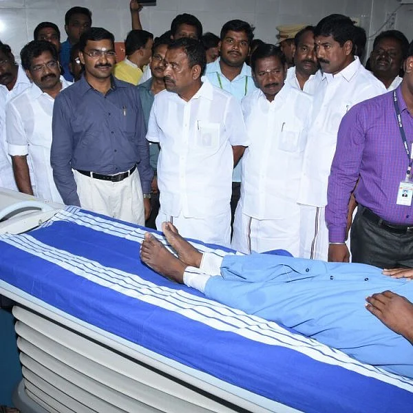 மயிலாடுதுறை அரசு மருத்துவமனையில் ரூ1.5 கோடியில் உயிர்க் காக்கும் கருவி