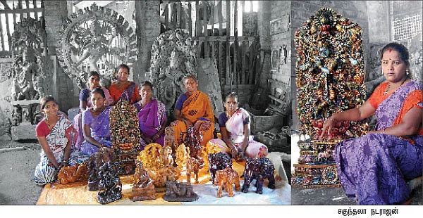 வாழ்க்கையை செதுக்கும் சிற்பங்கள்