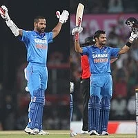 தவான், கோலி அதிரடி சதத்தில் வீழ்ந்தது ஆஸ்திரேலியா!