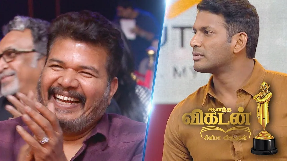 GUESS What is Vishal's Choice of his Election Symbol? | Ananda Vikatan Cinema Awards 2018 Promo