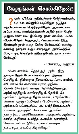 MBA - மூன்றெழுத்து மந்திரம்