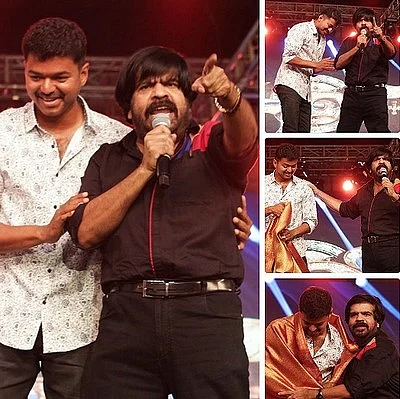 தலைக்கனம் இல்லா இலக்கணம் - புகழ்ந்தார் டி.ஆர், நெகிழ்ந்தார் விஜய்