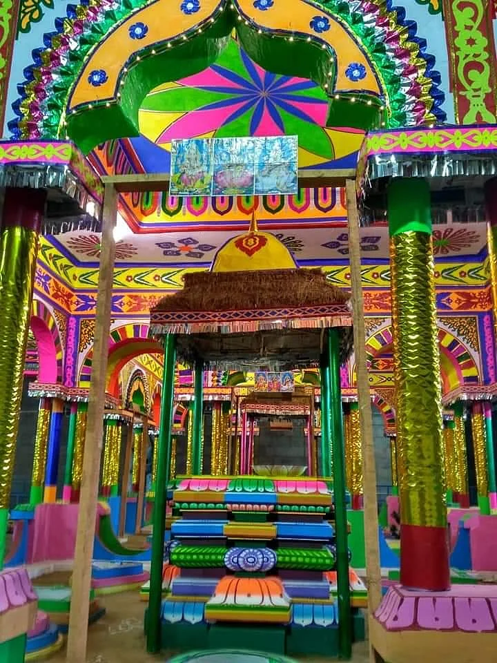திருநள்ளாறு தர்ப்பாரண்யேஸ்வரர் கும்பாபிஷேகம்! - பக்தர்களுக்கு ஸ்பிரே முறையில் புனித நீர்