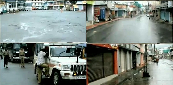 முல்லைப்பெரியாறு தீர்ப்புக்கு எதிர்ப்பு: கேரளாவில் முழு அடைப்பு (படங்கள்)