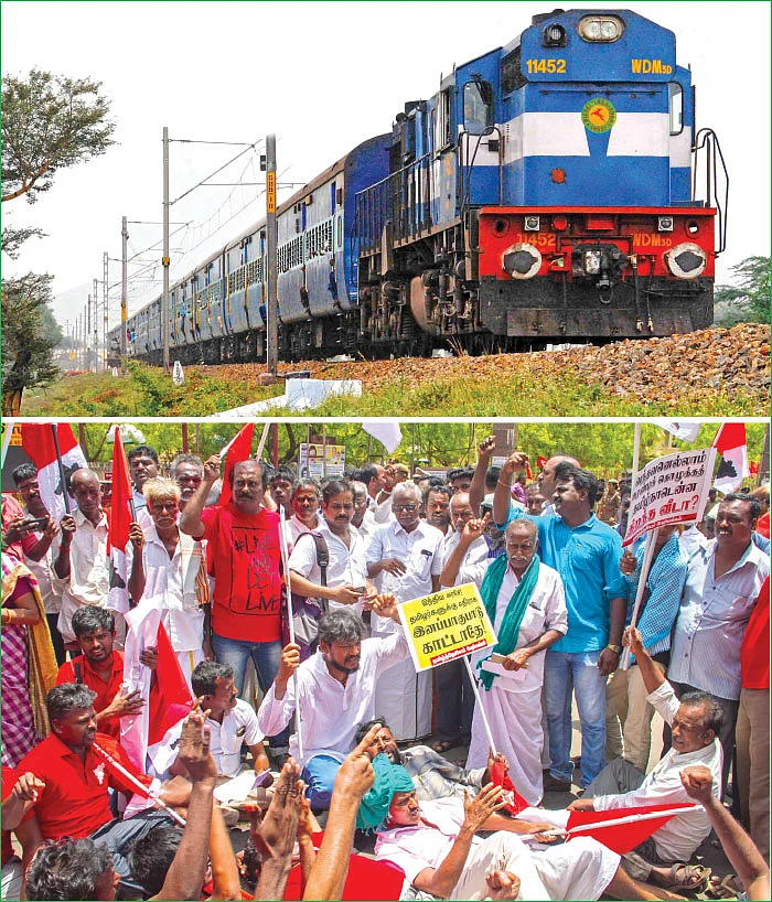 தமிழர்களின் கவனத்துக்கு... இனி உங்களுக்கு வேலையில்லை! - இது ரயில்வே ‘ராக்கிங்’