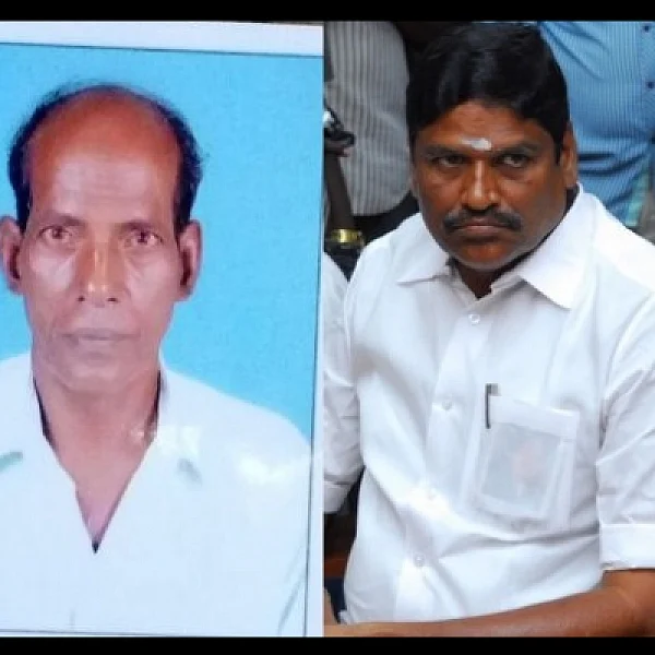 அமைச்சரின் பாதுகாப்பு வாகனம் மோதி விவசாயி பலி- கண்டுகொள்ளாத எம்.சி.சம்பத்