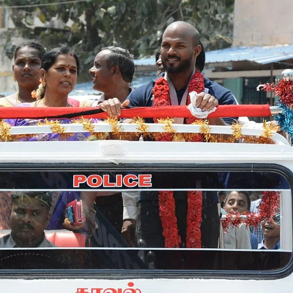 `இந்த 2 வீரர்கள்தான் எனக்குப் போட்டி'- ஒலிம்பிக்கில் தங்கம் வெல்வேன் என சதீஷ் சிவலிங்கம் உறுதி!