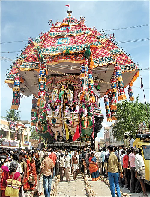 ஆழித்தேர்... ஆரூர் தரிசனம்!