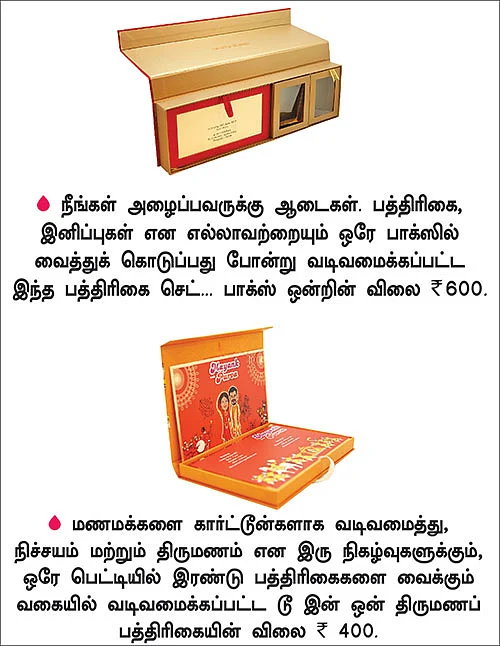 திருமணப் பத்திரிகைகள்!
