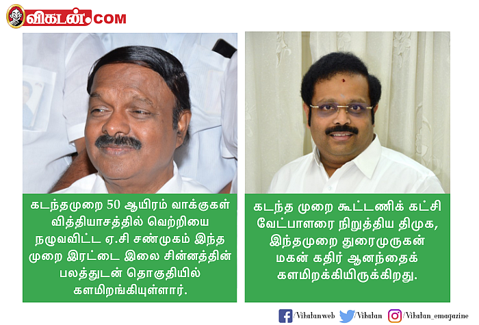 துரைமுருகனைச் சுற்றியிருக்கும் ‘பிளாக் ஷீப்’கள்...! வேலூரில் என்ன நடக்கிறது?
