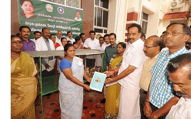 `40 தொகுதிகளிலும் அ.தி.மு.க அமோக வெற்றிபெறும்!’ - அமைச்சர் எம்.ஆர்.விஜயபாஸ்கர்