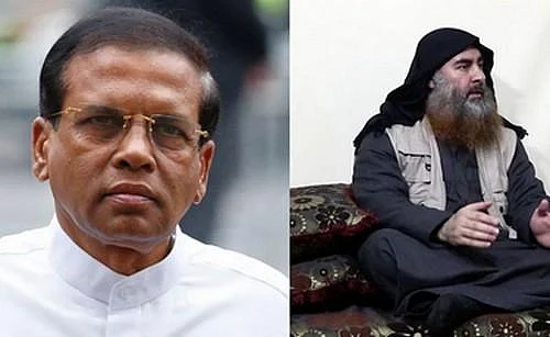 ''எங்கள் நாட்டை விட்டுவிடு!'' - பாக்தாதிக்கு சிறிசேனா வேண்டுகோள்
