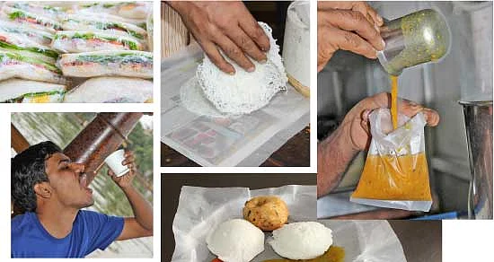 கொஞ்சம் குழம்பு கொஞ்சம் பிளாஸ்டிக் விஷமாகிறதா உணவு?