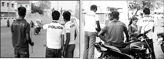 சென்னையை மிரட்டும் போ(லி)லீஸ் டி-ஷர்ட்!