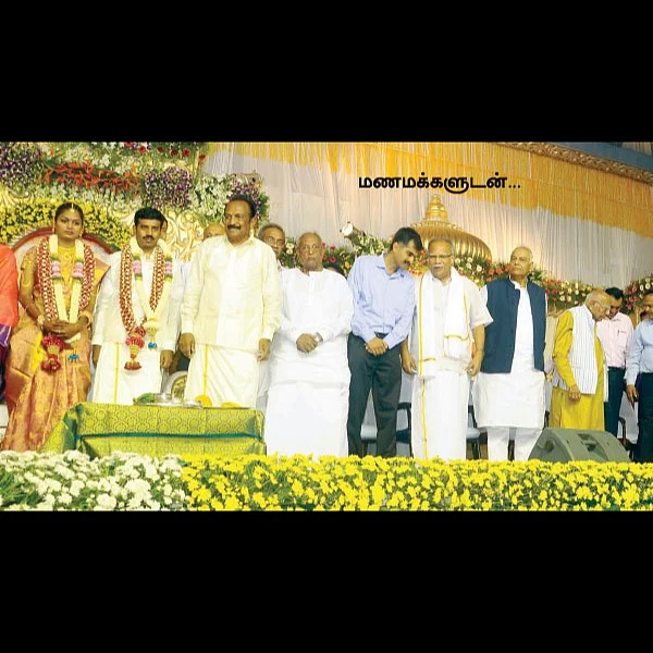 ‘‘திராவிட இயக்கத்தை வீழ்த்த முடியாது!” - மணவிழாவில் பொங்கிய வைகோ