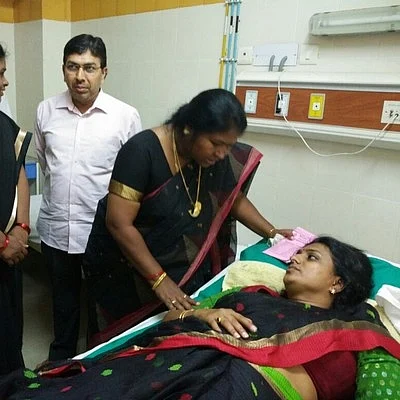 ஆந்திரா மருத்துவமனையில் நடிகை ரோஜா திடீர் அனுமதி!