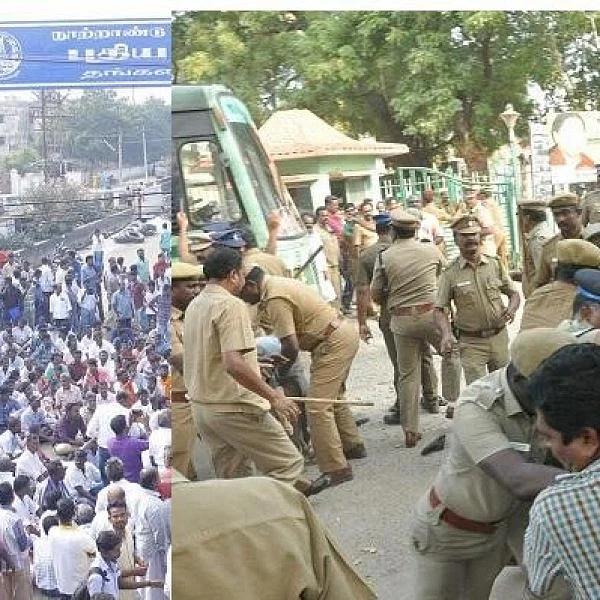 ``7,000 கோடி ரூபாய் எங்கே அமைச்சரே..?” போக்குவரத்துத் துறை தொழிலாளர்களின் கேள்வி