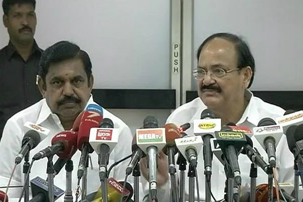 வெங்கைய நாயுடுவிடம், எடப்பாடி பழனிசாமி வைத்த கோரிக்கைகள் இவைதாம்..!