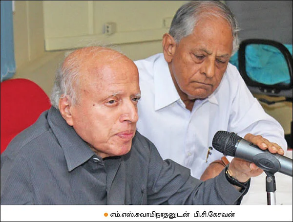 பி.டி பருத்தி சர்ச்சை... பின்வாங்கிய எம்.எஸ்.சுவாமிநாதன்!