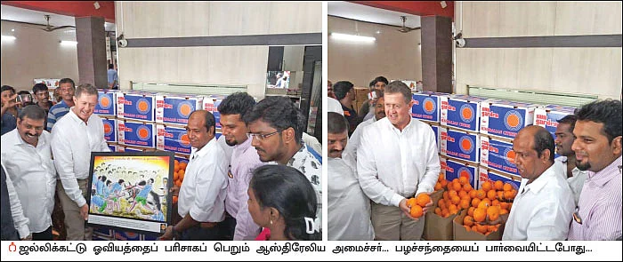 “ஆப்பிளை இறக்குமதி செய்யுங்கள்!” - ஆஸ்திரேலிய அமைச்சர் கோரிக்கை!