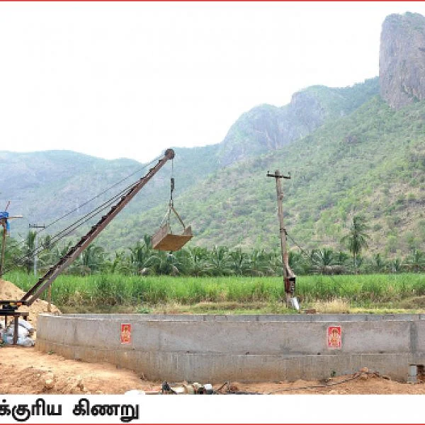 ஓ.பி.எஸ் தோட்டத்தில் ராட்சதக் கிணறுகள்... வறட்சியின் பிடியில் கிராம மக்கள்!