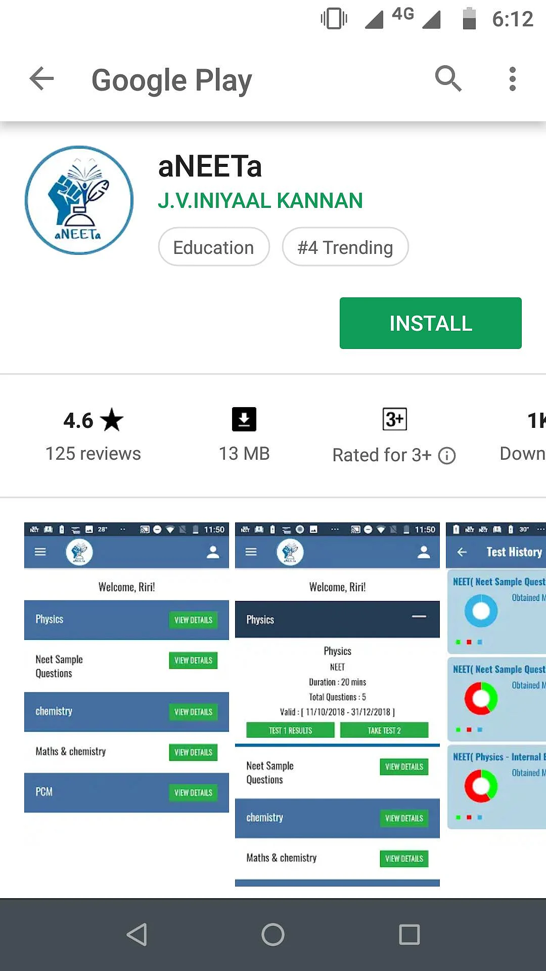 `அனிதாவின் நிலை யாருக்கும் வரக்கூடாது!’ - ப்ளஸ் டூ மாணவி உருவாக்கிய #aNEETa செயலி