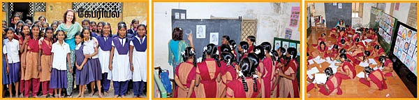 மதுரை பள்ளியில் இங்கிலாந்து, சுவிட்சர்லாந்து, ஜெர்மனி!