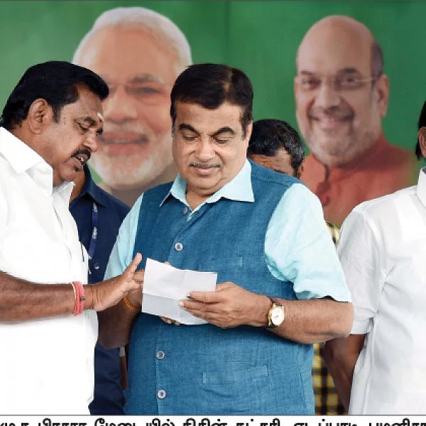 கட்டாயம் வரும் எட்டு வழிச் சாலை! - கட்கரியின் பேச்சு... கட்சி ஓட்டும் போச்சு!