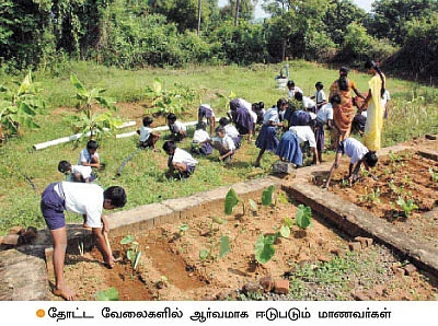 இயற்கை வேளாண்மையோடு, இனிய கல்வியும் இங்கே இலவசம்!