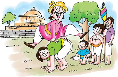 பச்சைக் குதிரை ராஜா !