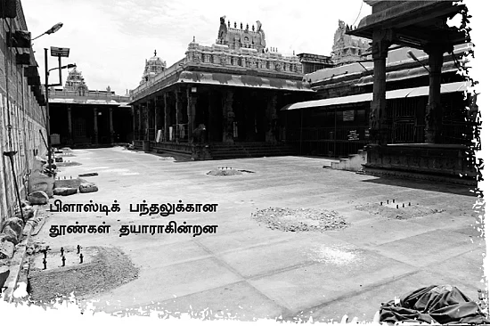 ''ஆகம விதிகளை மீறும் பார்த்தசாரதி கோயில்!''