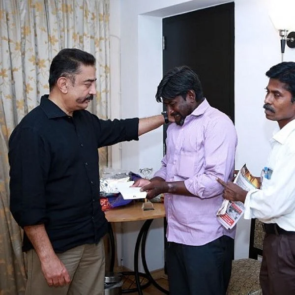 கமலை கண்கலங்க வைத்த உஷாவின் கணவர்!