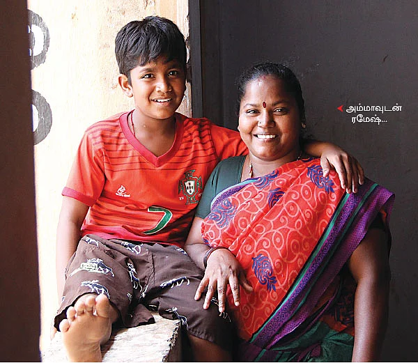 "பசங்க கரி எடுத்த காசுல சாப்பிட்டுருக்கோம்!"