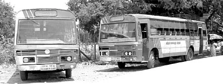 'விபத்து' பணிமனை!