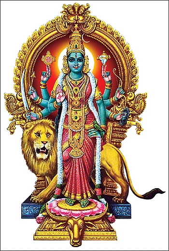 துர்கையின் திருக்கோலங்கள்!