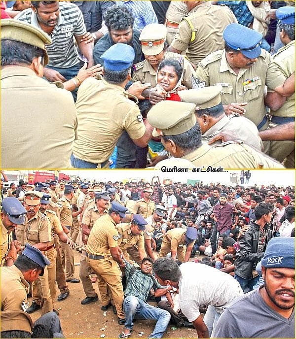 “காக்கி என்பது வெறும் நிறம் அல்ல!” விவசாயிகள் மீதான தாக்குதல் முதல் சாமளாபுரம் வரை