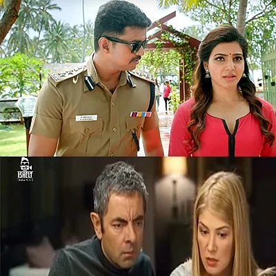 தெறி டிரெய்லரின் மிஸ்டர் பீன் வெர்ஷன்! (கலக்கல் வீடியோ)