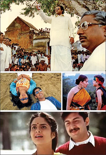 Thadam Vikatan - அரசியல் சினிமாக்களும், சினிமாக்களின் அரசியலும் | Politics Based Movies In Tamil Cinema - Vikatan Thadam