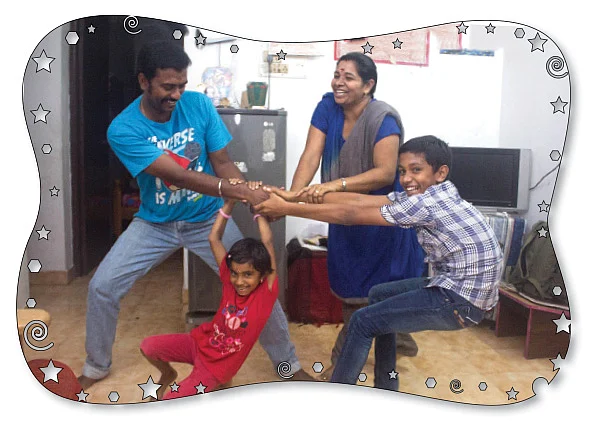 அப்பாவும் அம்மாவும் வீட்டு நண்பர்கள்!