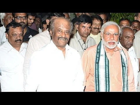 Modi meet Rajinikanth Exclusive Visuals | Junior Vikatan