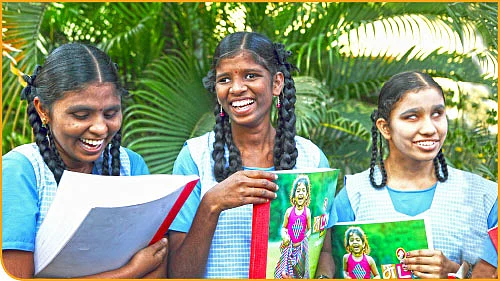 ஜாலியாகப் பூத்த பிரெய்ல் மலர்!