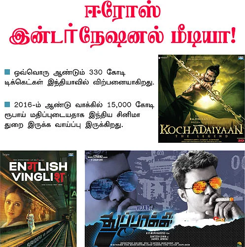 கம்பெனி ரிசர்ச்! - ஈரோஸ் இன்டர்நேஷனல் மீடியா!