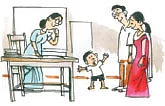 குட்டீஸ் குறும்பு !