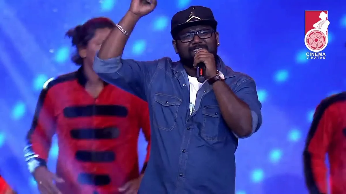'Namma Marina' song by Arunraja Kamaraj | Vikatan Nambikkai Awards