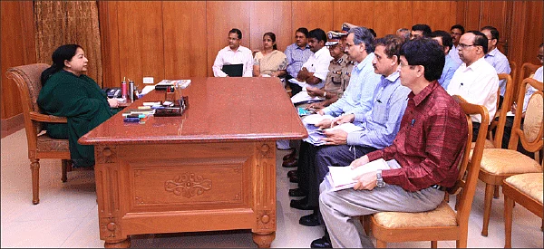 Where is the Tamil Nadu Chief Minister Jayalalitha?